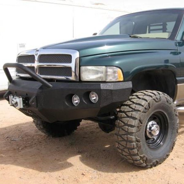 Iron Bull Bumpers® - Full Width Front HD Black Bumper 