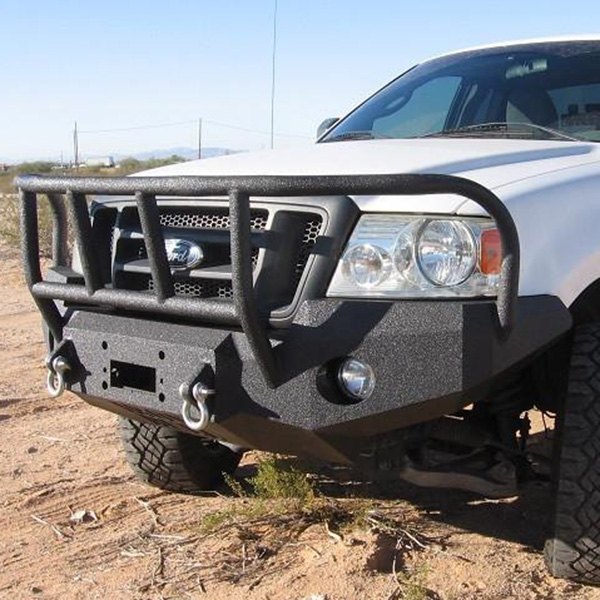 Iron Bull Bumpers® 21ENF Full Width Black Front Winch HD Bumper with