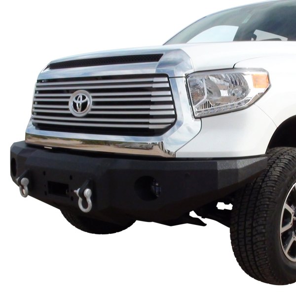 Iron Bull Bumpers® - Full Width Front HD Black Bumper 