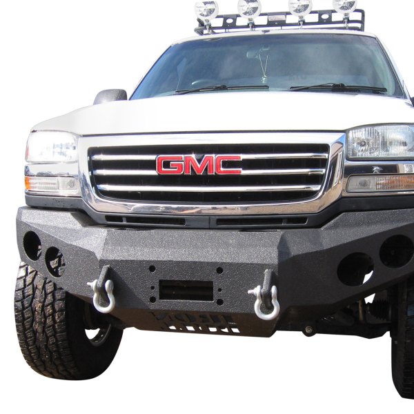 Iron Bull Bumpers® - Full Width Front HD Black Bumper 