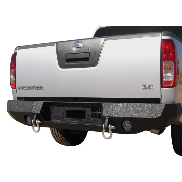 Iron Bull Bumpers® - Full Width Rear HD Black Bumper 