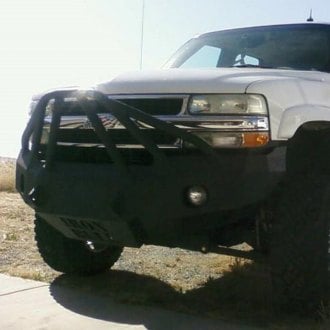 2002 Chevy Silverado Custom 4x4 Off-Road Steel Bumpers – CARiD.com