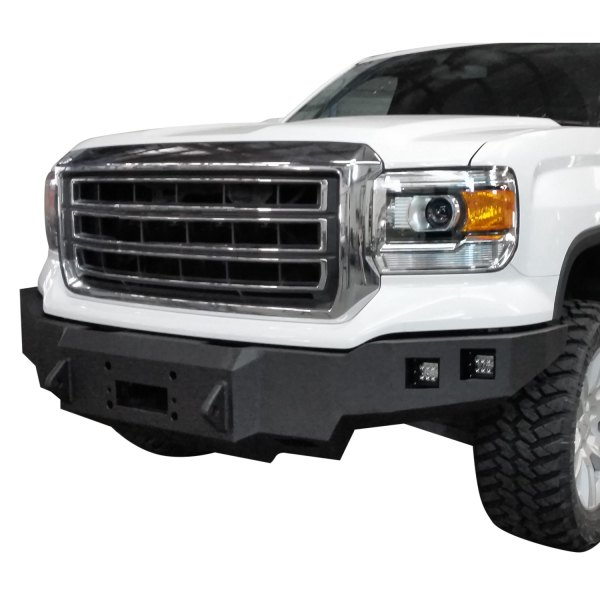 Iron Bull Bumpers® 40 - Full Width Black Front Winch HD Bumper