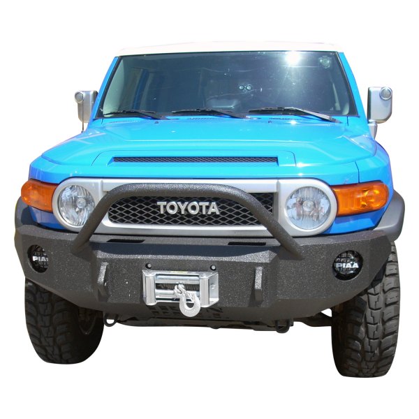 Iron Bull Bumpers® - Full Width Front HD Black Bumper 