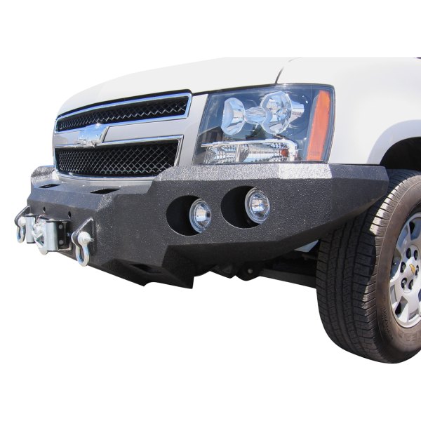 Iron Bull Bumpers® - Full Width Front HD Black Bumper 