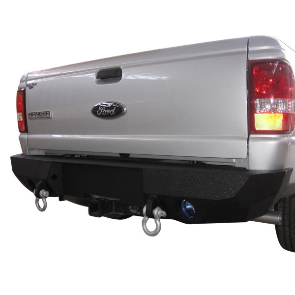 Iron Bull Bumpers® - Full Width Rear HD Black Bumper 