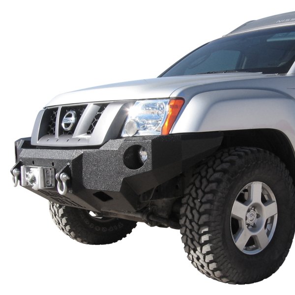 Iron Bull Bumpers® - Full Width Front HD Black Bumper 