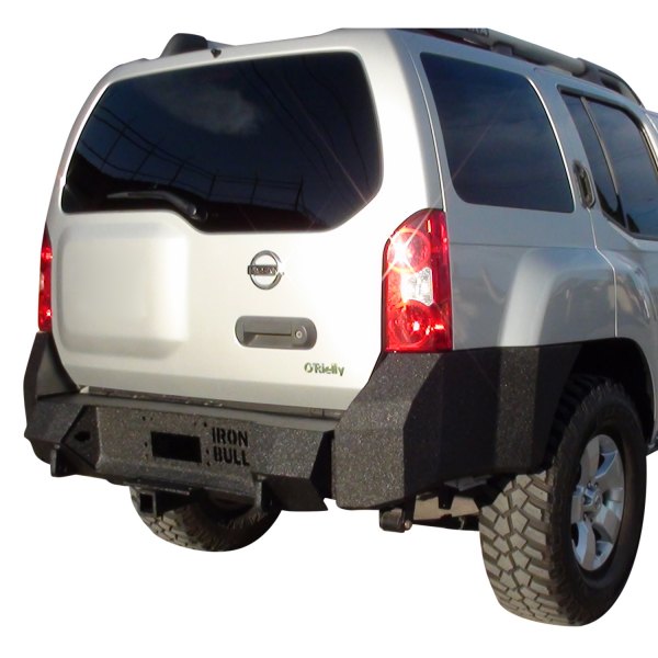 Iron Bull Bumpers® - Full Width Rear HD Black Bumper 