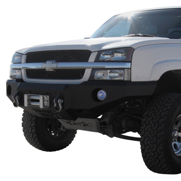 Iron Bull Bumpers® - Full Width Front HD Black Bumper 