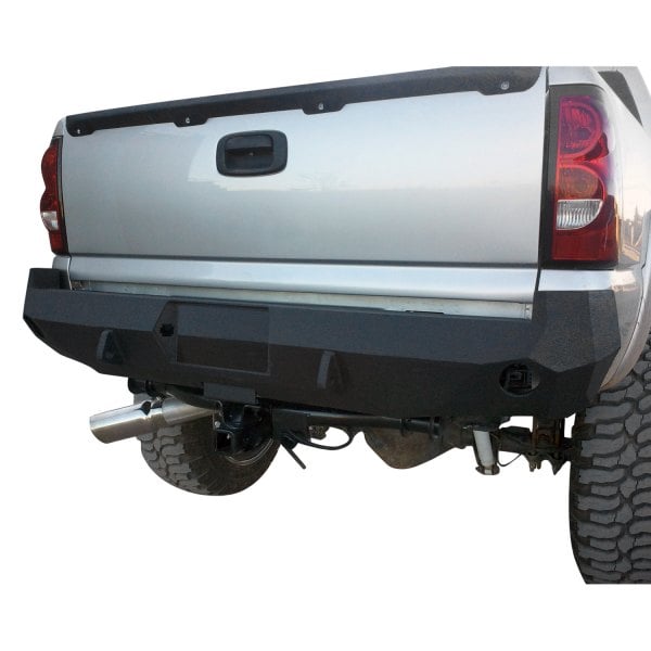 Iron Bull Bumpers® 7-SLH2 - Full Width Black Rear HD Bumper