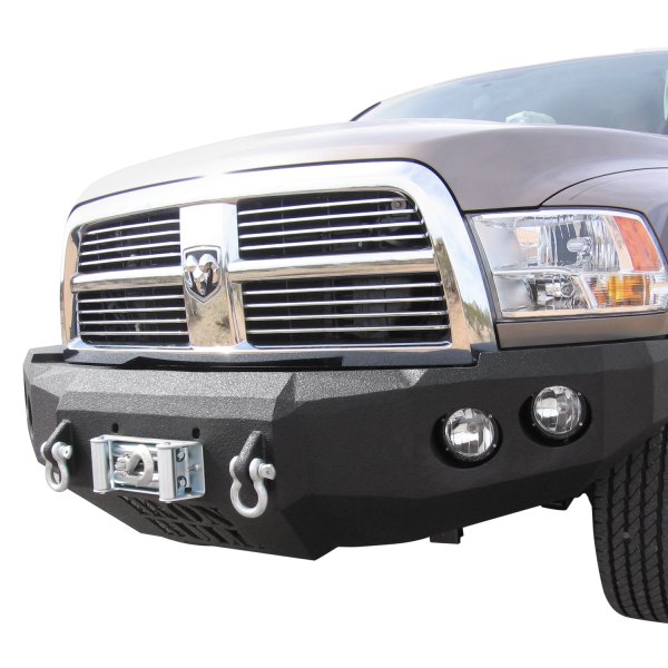 Iron Bull Bumpers® Ram 2500 2020 Full Width Black Front Winch HD Bumper