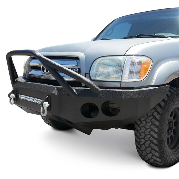 Iron Bull Bumpers® 12 D4 Lp20 Full Width Black Front Hd Bumper With 