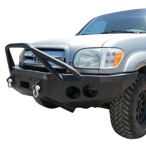 Iron Bull Bumpers® - Full Width Front HD Black Bumper 