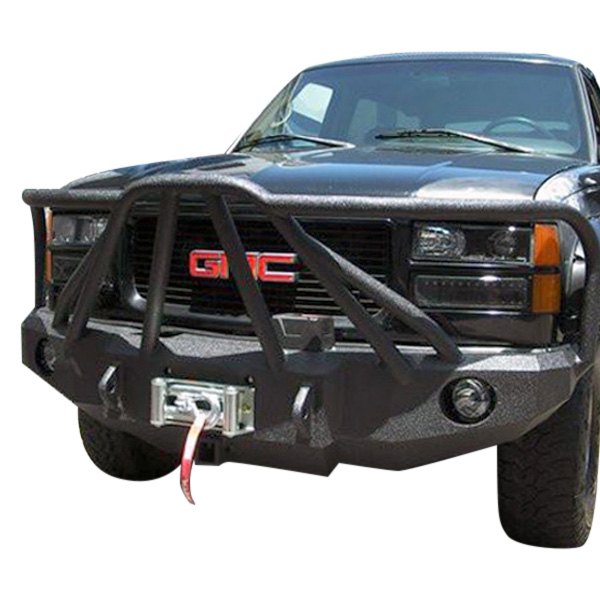 Iron Bull Bumpers® - Full Width Front HD Black Bumper 