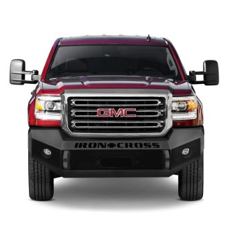 Iron Cross® - Heavy Duty Series Full Width Raw Front Winch HD Bumper