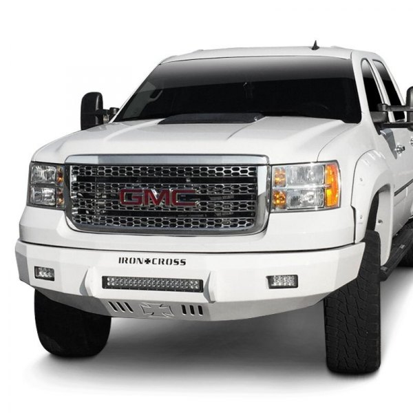 Iron Cross® - Low Profile Series Full Width Front HD Gloss Black Bumper