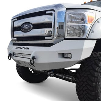 Iron Cross® - Low Profile Series Full Width Matte Black Front HD Bumper