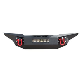 Iron Cross® - Full Width Matte Black Front Winch HD Bumper