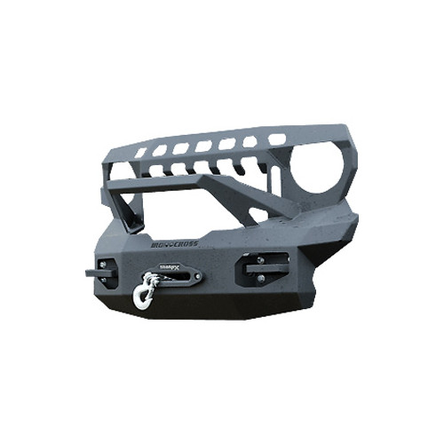 Iron Cross® Jeep Gladiator 2022 Stubby Black Front Winch HD Bumper