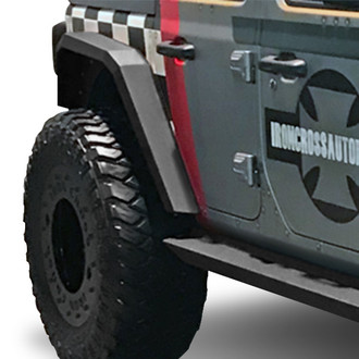 Iron Cross® - Matte Black Rear Fender Flares