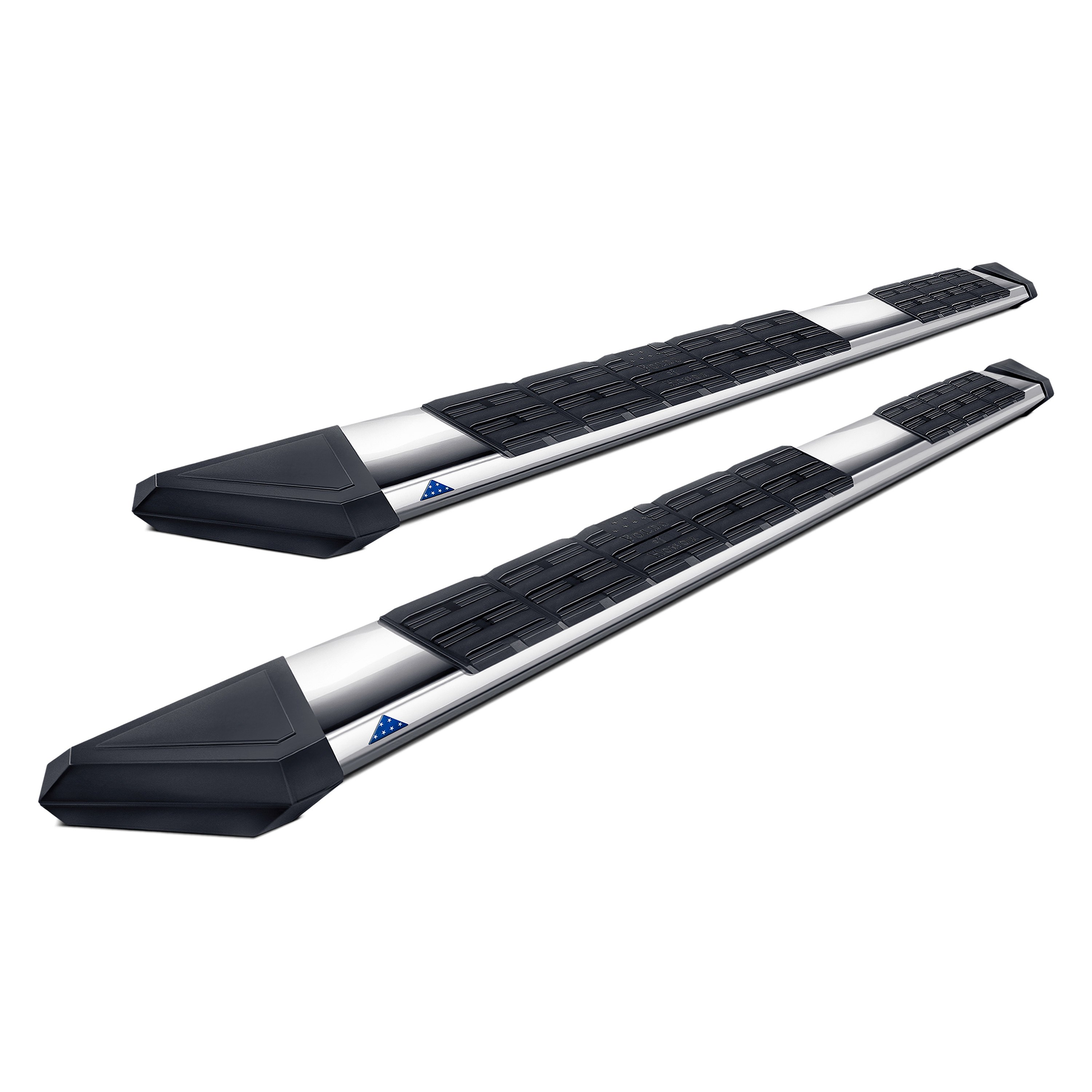 Iron Cross® 7188280 5" Patriot Series Cab Length Polished Running Boards