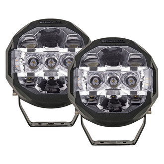 Ironman 4x4 ® - Scope 7" Spot Beam LED Driving Light Kit