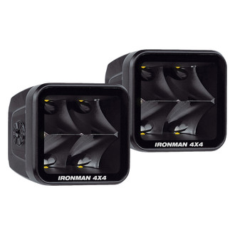 Ironman 4x4 ® - 2.8" 20W Cube Spot Beam LED Light Kit