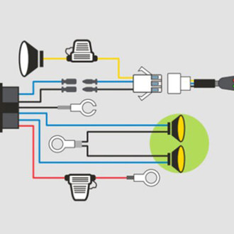 Ironman 4x4® - Fog & Driving Light Wiring Harness