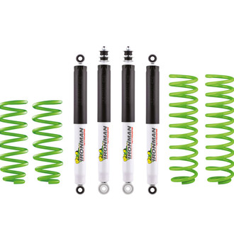 Ironman 4x4® JEEP030ABKG1 - 2" Nitro Gas Stage 1 Front and Rear Suspension Lift Kit