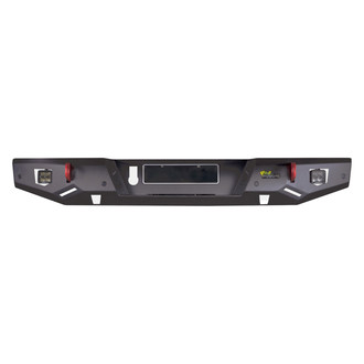 Ironman 4x4® - Raid Full Width Black Powder Coated Rear Pre-Runner Bumper