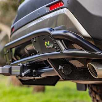 Ironman 4x4® - ATS Stubby Black Powder Coated Rear Pre-Runner Bumper