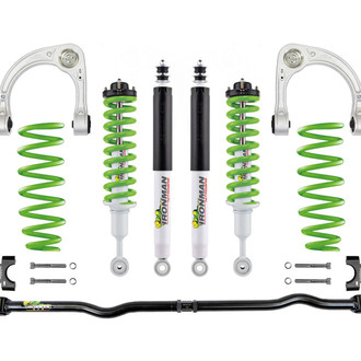 Ironman 4x4® - 2"-3" Nitro Gas Stage 2 Front and Rear Suspension Lift Kit