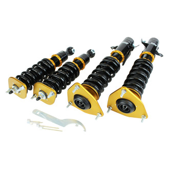 ISC Suspension® - 0"-3" x 0"-3" N1 Basic Street Sport Series Front and Rear Coilover Kit