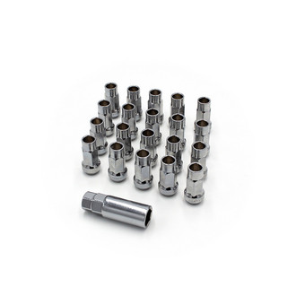 ISR Performance® IS-1250-SIL - Steel 50mm Open Ended Lug Nuts