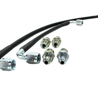 ISR Performance® - Stainless Steel Power Steering Rack Lines