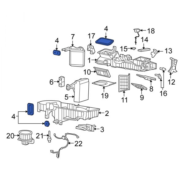 HVAC Case Seal