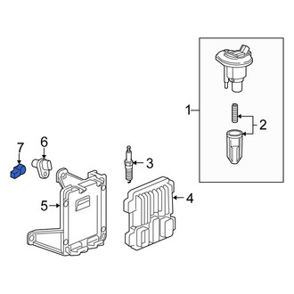 Isuzu OE - Ignition Knock (Detonation) Sensor