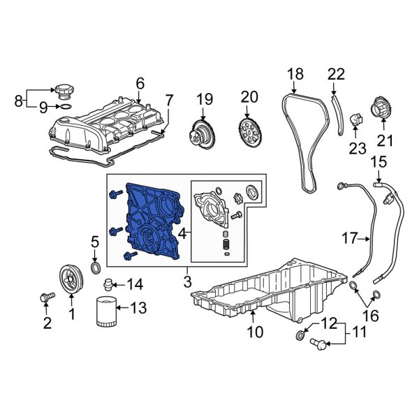 Engine Timing Cover