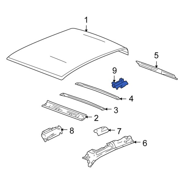 Roof Header Panel Bracket