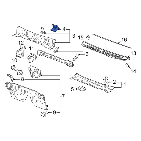 Cowl Bracket