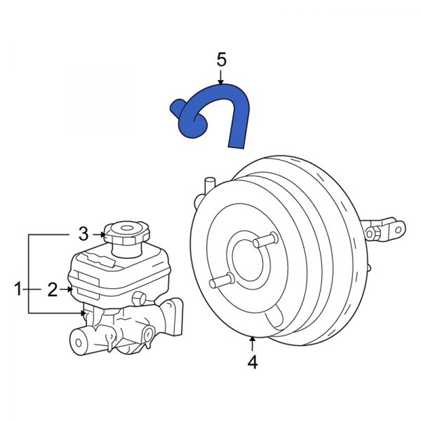 Brake Vacuum Hose