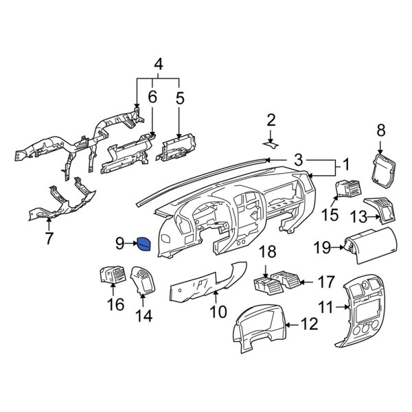 Instrument Panel Cover