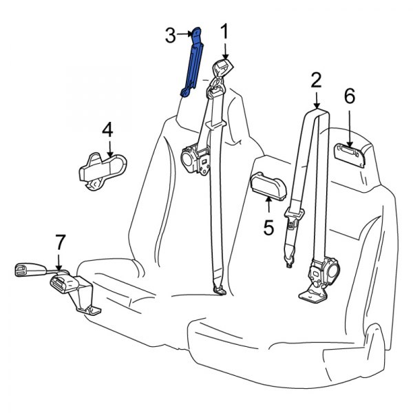 Seat Belt Height Adjuster