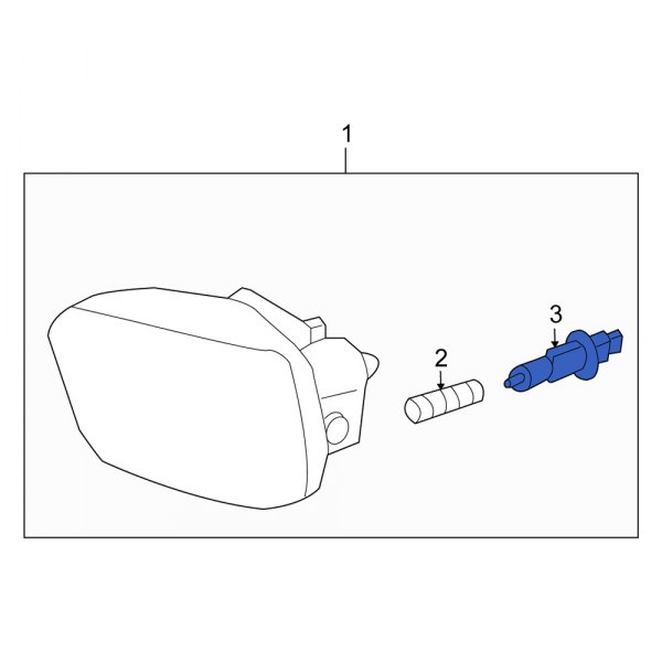 Fog Light Adjusting Screw