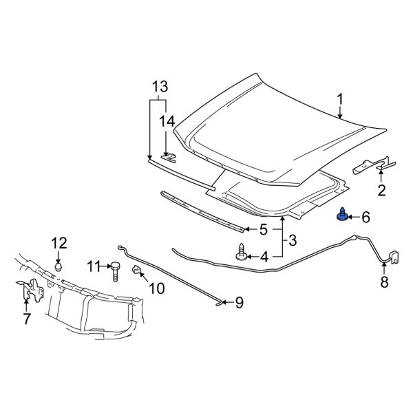 Hood Seal Clip