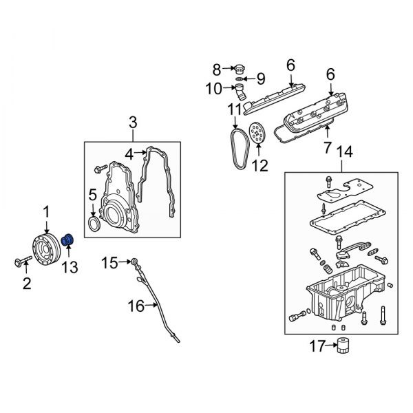 Engine Timing Crankshaft Sprocket