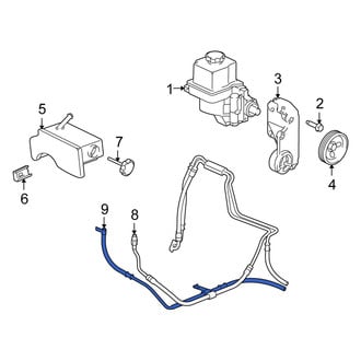 Isuzu OE - Power Steering Return Hose