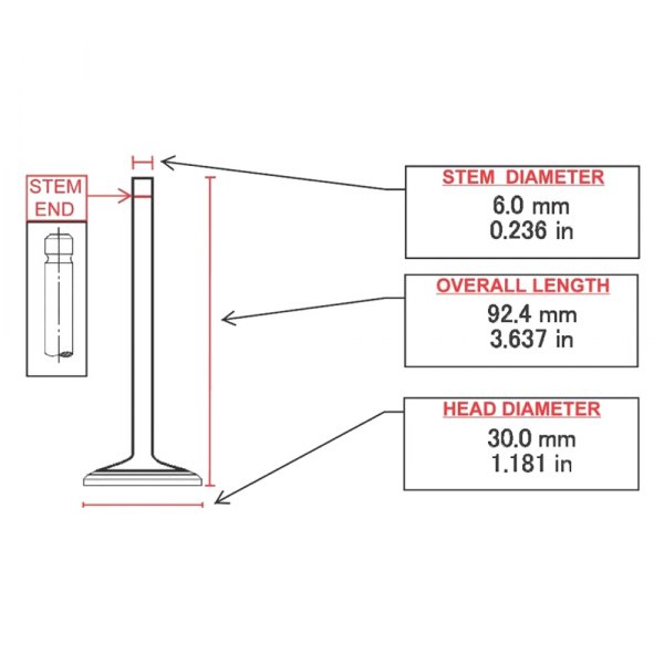 ITM Engine® - Engine Intake Valve