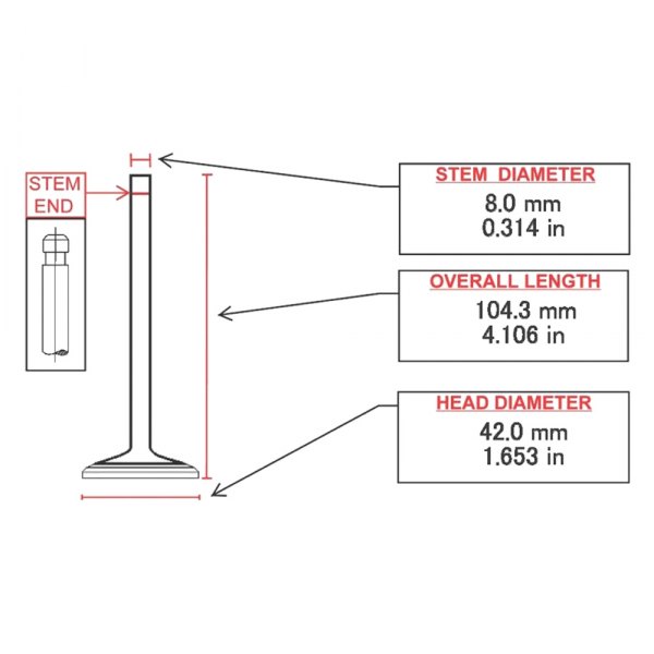 ITM Engine® - Engine Intake Valve