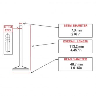 ITM Engine® - Engine Valve